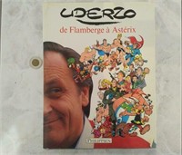 Livre grand format 'Uderzo: De Flamberge à Asterix