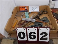 Bakelite Handle Kitchen Tools, Advertising Boxes