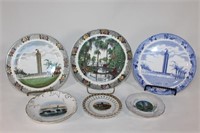 Vintage Florida Souvenir Plates - Cypress Gardens