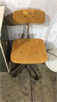Wooden Swivel chair