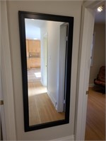 Wood Framed Full Length Mirror