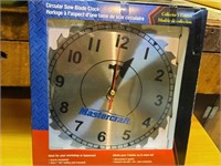 Mastercraft Circular Saw Blade Clock