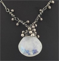 Vintage Natural Moonstone 19" Necklace
