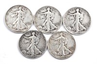 Silver Walking Liberty Dollars-10 coin collection