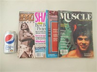4 magazines vintage musculation/culture physique