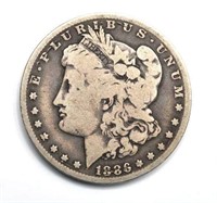 1886-O Morgan Silver Dollar