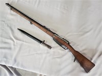 Steyr German 1888 8mm Mauser Rifle