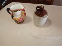 1 Gallon Crock and Rooster Vase