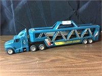 1997 Mattel Hotwheels Semi Truck Car Carrier
