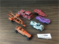 Lot of Vintage Tootsie Toy Cars and Etc.