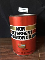Vintage Kmart Quart Motor Oil Can Full