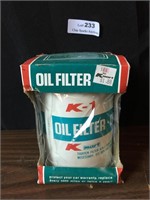 Vitnage Kmart Oil Filter Still in Original Package