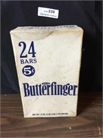 Vintage Butterfinger 5 Cent Candy Box-Empty