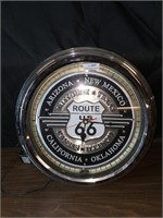 Route 66 Neon Clock - Works!