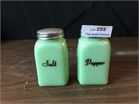Jadite Salt & Pepper Shaker Set