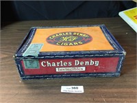 Old Charles Denby Cigar Box