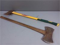 Vintage Double Bit Axe & Splitter Axe