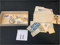 OLD LETTERS AND STAMPS