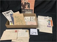 MISC PAPERWORK/ LETTERS
