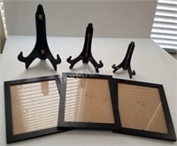 (3) 8x10 Frames and Holders