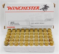 * Winchester 45 Auto Ammunition - 230 grain, Full