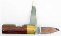 Kershaw Shotgun Shell Knife & File - Wood