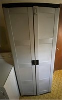 6' 2 Door Suncast Poly Cabinet