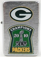 Unused 2010 Super Bowl Green Bay Packers Lighter