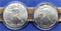 1994 & 2012 American Silver Eagle