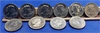 10 Uncirculated Proof Susan B. Anthony Dollars