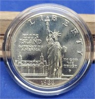 1986 - 90% Silver Ellis Island Dollar