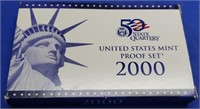 2000 - 10 Coin Proof Set