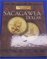 5 Coin Sacagawea Dollar Album - Complete