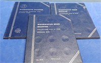 3 Washington Quarter Albums