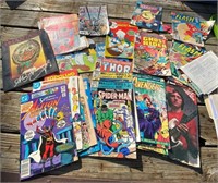 Lot of Comics & Mickey Mouse Books