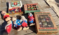 Snow White Dwarfs & Vintage Christmas