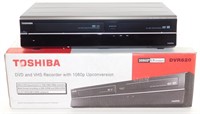 * Toshiba DVD/VHS Recorder with Upconversion in