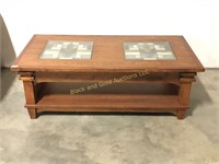 Wonderful mission oak style coffee table