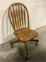 Wooden Office Chair