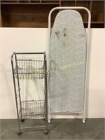 Ironing Board and Cart