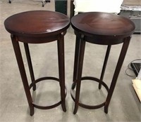 Pair of Tall Accent Tables
