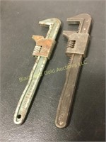 Pair of monkey wrenches