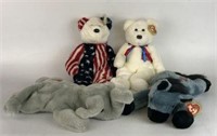 Ty Beanie Babies- Lot of 4