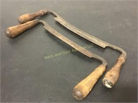Pair of antique pull knives