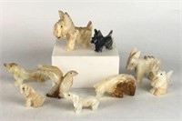 Alabaster Animal Figurines