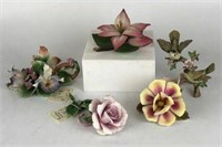 Capodimonte Flowers & Ardalt Figurines