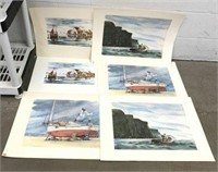 Waterfront Prints Signed by John J. Coen