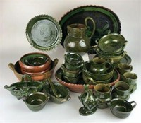 Pottery Bowls, Cups, Platter, Pitcher & more