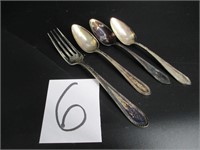 Sterling Spoons and Fork