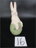 Vintage Hand Painted Easter Rabbit